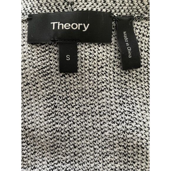 Theory Top Prosecco Ribbed V Neck Pullover Knit - Picture 10 of 11